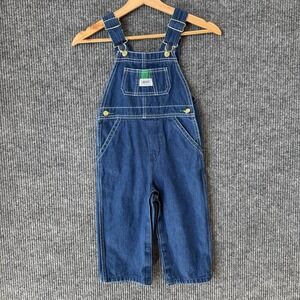 Liberty Toddler Boy Blue Denim Bib‎ Jeans Overalls 24 Months Country Farmer